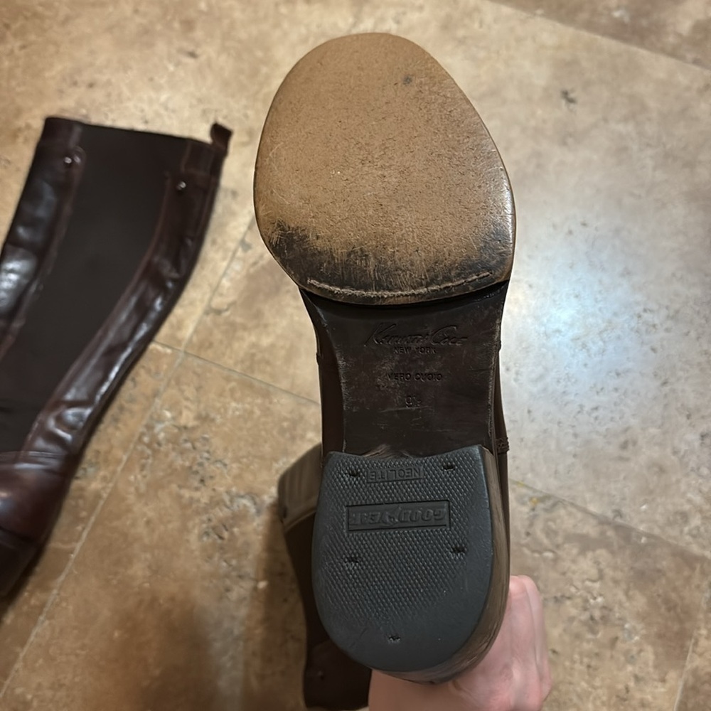 KENNETH COLE NEW YORK pull on riding boot - Picture 4 of 14